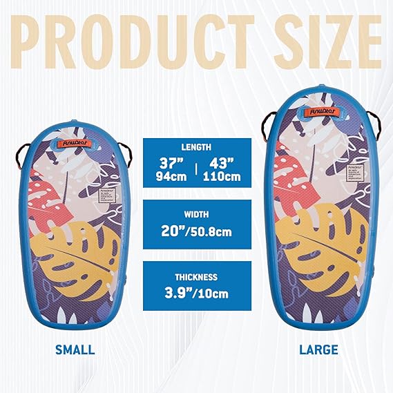 surfboards will make your Beach time goes from boring to exciting! Boogie Board - Ultra Lightweight PVC Core Boogie Board for Beach and Pool,with Wrap Wrist Straps, size 43