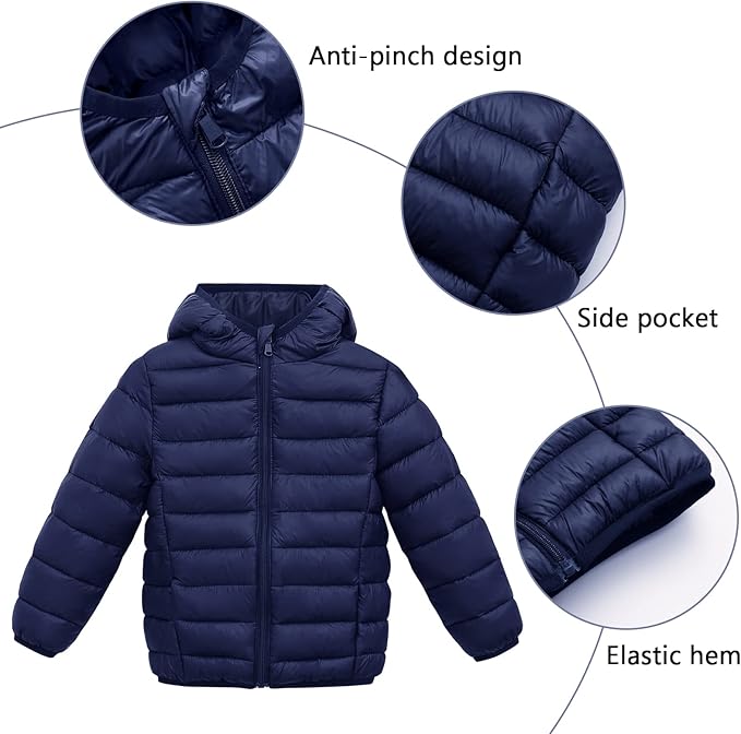 Boys Girls Winter Thick Jacket perfect for daily wear, casual, school, birthday party, family day, holidays, New Year, photo shoot. Or playing outside, trips and outdoor sport