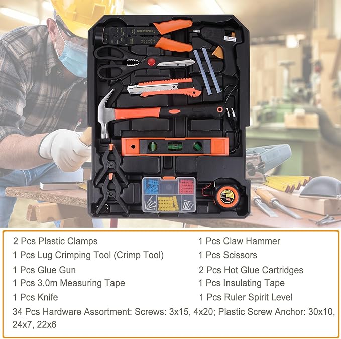 Wrench Mechanic Tool Set, Tool Box for car Maintenance