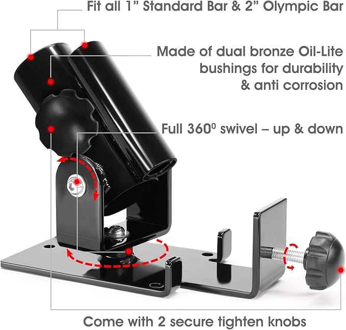 Simply a plug & play device by placing under rack tree or weight bench (2