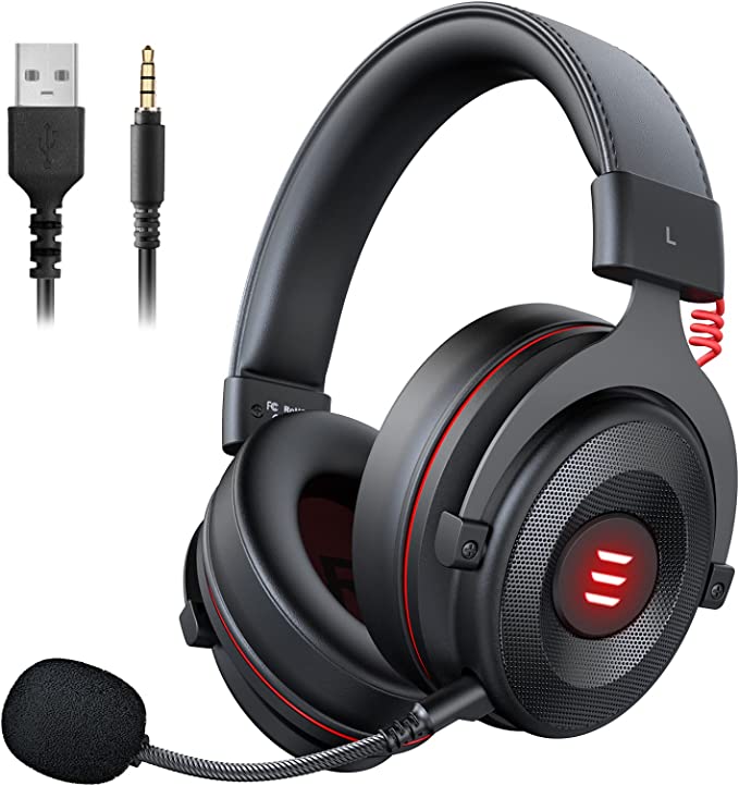 Gaming Headset - PS4 Headset with Detachable Noise Cancelling Microphone