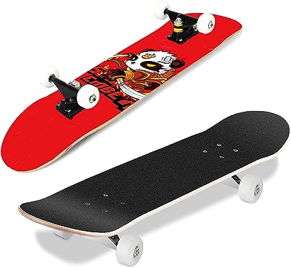 Longboard Skate Board, 7 Lays Maple Deck