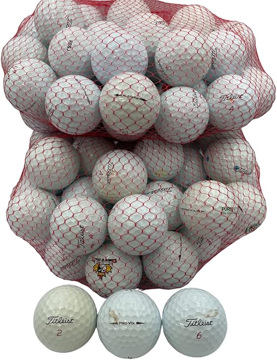 All balls have been washed and graded for quality, Mixed Years AAA/Good Recycled - 50Ball