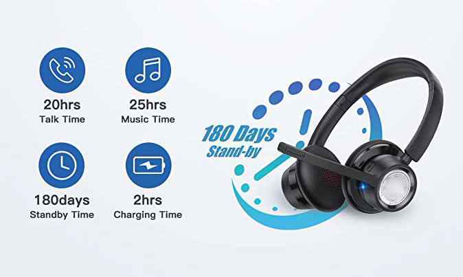 Office Headset with USB Dongle