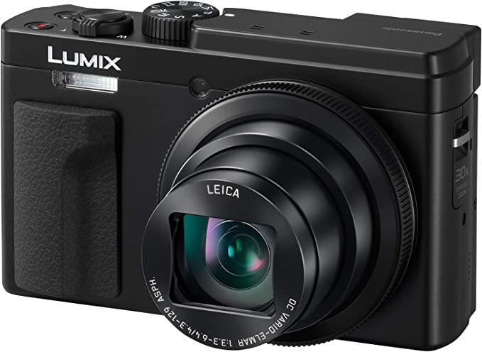 PANASONIC LUMIX ZS80 20.3MP Digital Camera, 30x 24-720mm Travel Zoom Lens, 4K Video,3inch display with Lecia Lens-Black