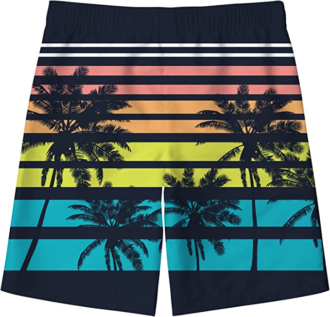 Quick Dry Swimwear Bathing Suit for Big Boys Beach Swim Boards Shorts 7-16 Years