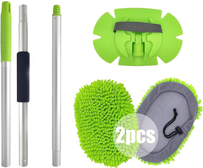 car wash mop is multifunctional, it is very suitable for washing, drying, waxing, dusting and polishing cars, 62