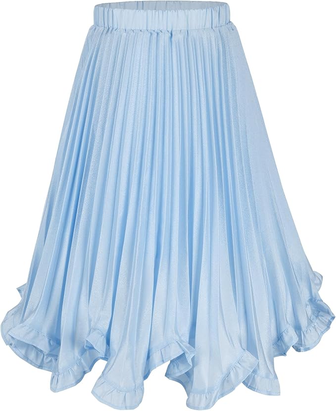 This timeless pleated skirt pairs effortlessly with blouses, sweaters, t-shirts, and more, enabling countless outfit combinations for styles ranging from preppy and casual to sweet