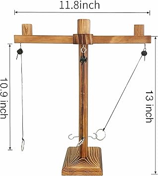 , looks more beautiful and coordinated. Our exclusive innovation - at each end of the column built-in nuts,  Ring toss Games,Wooden Hook and Tossing Game,Hook and Toss Games