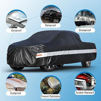 Waterproof All Weather car Cover, 210-230 inches, for all types of Trucks