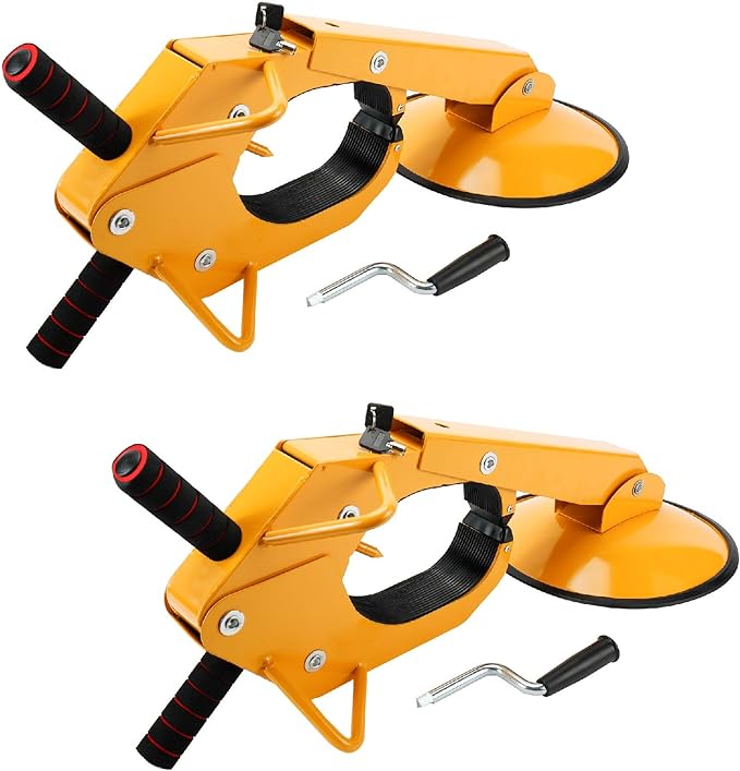 Boot Wheel Lock Clamp Adjustable Auto Car Anti Theft Lock