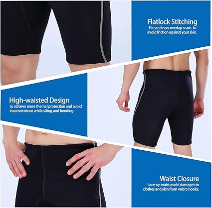 Neoprene Shorts for Scuba Diving Kayaking Surfing Snorkeling Short Pants,  designed for scuba, diving, surfing, snorkeling, stand up paddle boarding, kayaking, canoeing,floating swimming and other water sports,