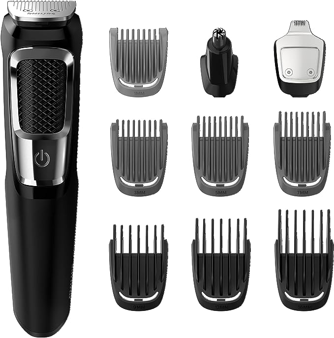 Electric Hair Clipper, Zero Gapped T Blade Trimmer 10 Trimming Accessories