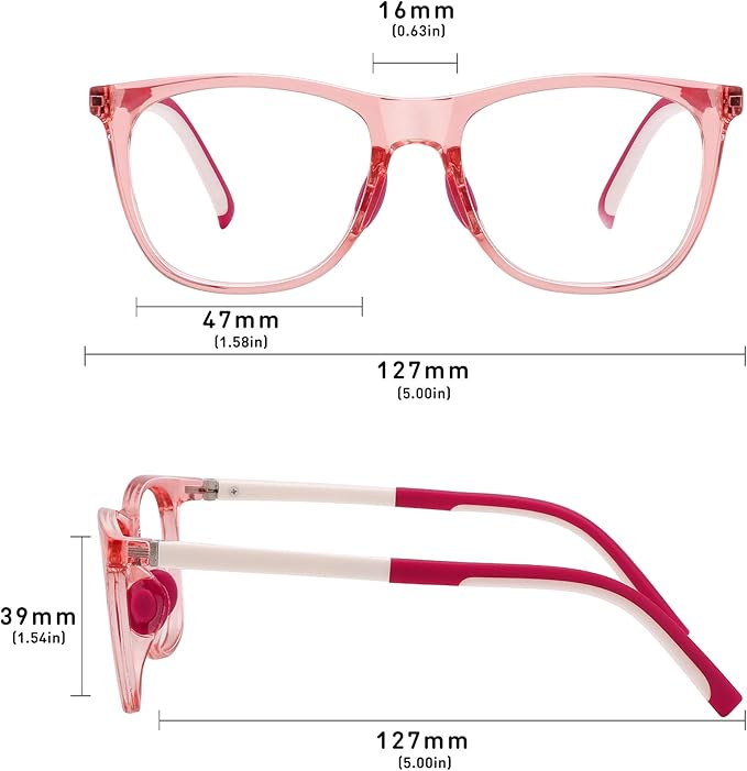 Protect Your Little Kids from Harmful Blue Rays of computers, tablets,Blocking Glasses for Boys Girls Computer Gaming