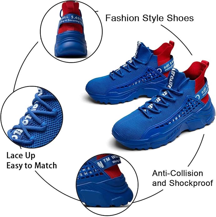 Special desigin of the outsole hugs your foot properly, Sports Shoe Athletic Walking Running Shoes