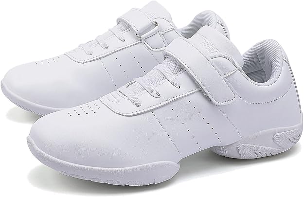 Athletic Training Tennis Breathable Youth Competition Cheer Sneakers, Flexible and anti-slip: Flexible Anti-slip and shock absorption sole provides excellent all-around support,