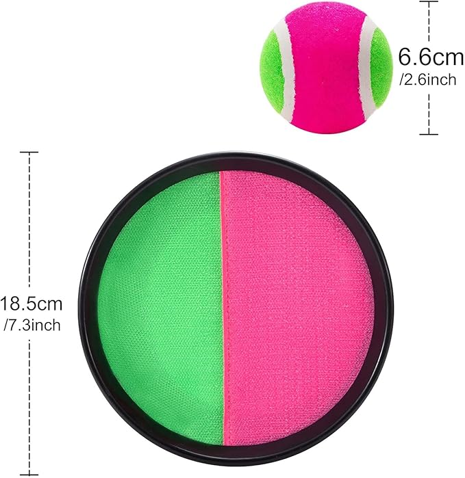 Toss and Catch Paddle Ball - Outdoors Game Balls Toys