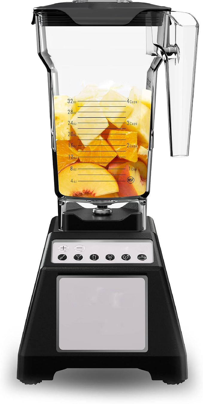 Quickly mix batters for pancakes, waffles, cookies, muffins, crêpes, and cakes. Blendtec machines can also knead thick bread and pizza dough, 10-Speed Professional-Grade Countertop