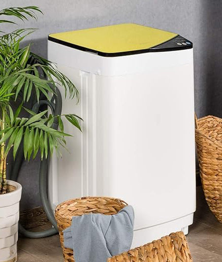 perfect choice for home, apartments, imbalance adjustment function to automatically adjust the balance of inside laundries, power supply is cut off automatically,mute and save water,power wire- organizer. 7.7 lbs Load Capacity Mini Washer Machine
