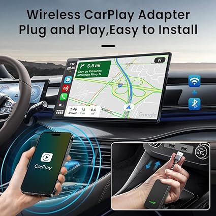 Wired to Wireless, CarPlay Adapter CarlinKit 5.0