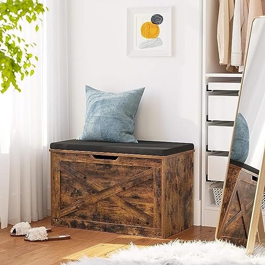 storage chest, and an effortless assembly process with clear instructions and labeled parts,  Storage Chest Cabinet, 29.9”L x 15.7”W x 18.9”H,