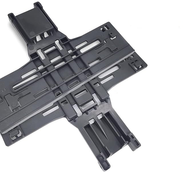 These adjuster assemblies are used on the upper dish rack. The set includes adjuster assemblies for both the left and right sides, Dishwasher Upper Rack Adjuster