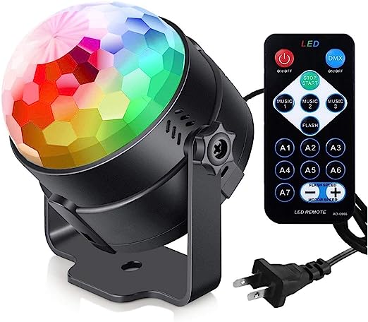 Portable 7 Modes Stage Light Show Club- gaming
