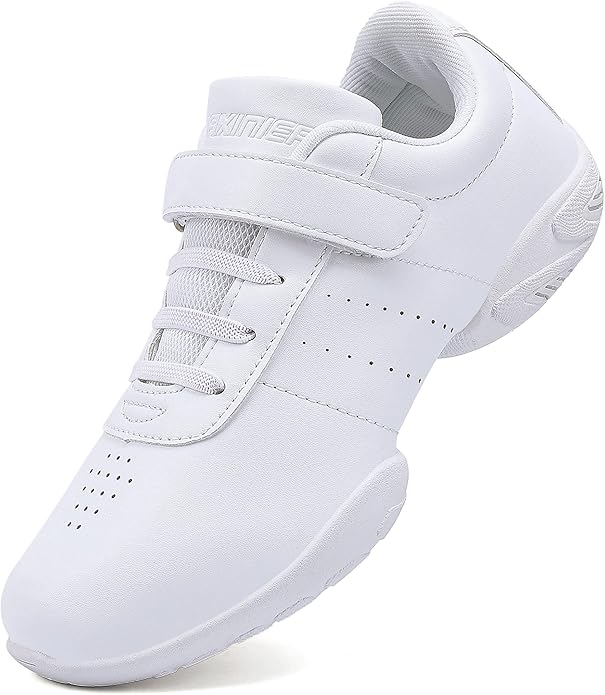 Athletic Training Tennis Breathable Youth Competition Cheer Sneakers, Flexible and anti-slip: Flexible Anti-slip and shock absorption sole provides excellent all-around support,