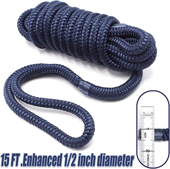 ultra strong and will not fray. They can withstand all the negative effects of the environment, Hi-Performance Boat Rope Mooring Rope Dock
