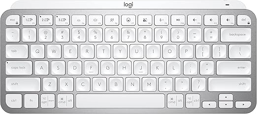 keyboard with up to 3 devices on nearly any operating system via Bluetooth Low Energy and switch between them seamlessly, Keyboard, Compact, Bluetooth, Backlit, USB-C, Compatible with Apple macOS, iOS, Windows, Linux, Android, Metal Build