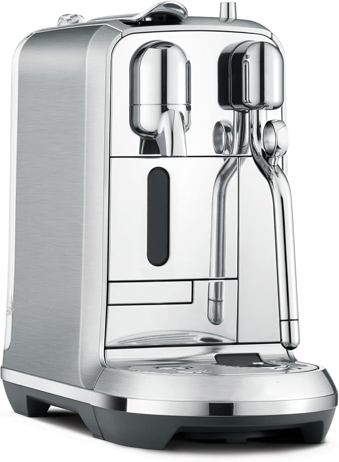 espresso extracted will vary depending on the grind size and amount and reprogramming may be needed when the size and amount are adjusted espresso MACHINE, Stainless Steel