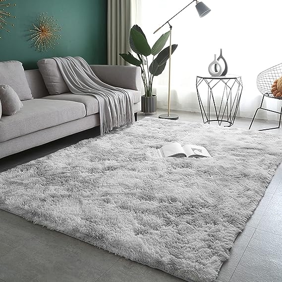 Non-Slip Shag Fuzzy - Rugs 5x7 feet