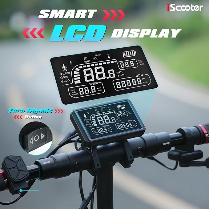 e-scooter a market favorite, selling over 100,000 units annually throughout worth, Max 40KM Range & 40KM/H Speed, 10 Inch Pneumatic Off Road Tires, Escooter for Adults with Folding & Height-Adjustable & Dual