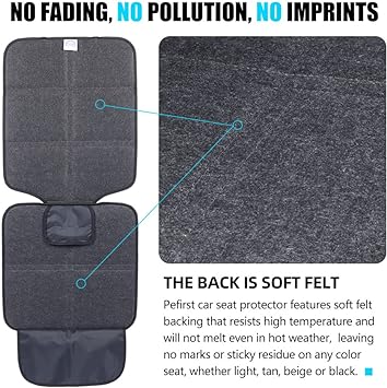 Excellent quality is our pride! This product is made of durable automotive interior leather,,Extra Thick Car Seat Covers Non-Slip Waterproof Mat Pad