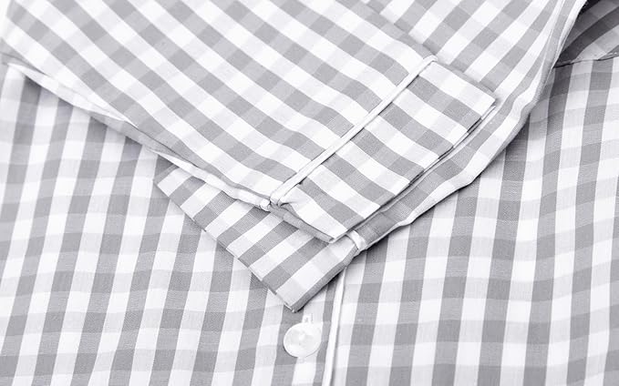 The timeless plaid design is simple yet stylish, appealing to parents looking for classic looks. Available in various colors, these pajamas cater to every child’s preference
