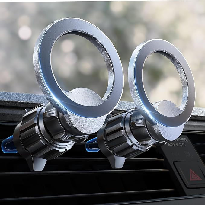 can create a comfortable ambience, or a vivid, bright and refreshing driving atmosphere - which suits your car best.Magnetic Phone Holder Car, Hands-Free Vent Cell Phone Car Holder