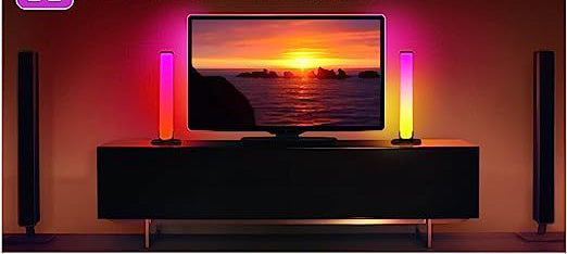 Gaming Lights RGB Lights for Gaming Room,LED Lights for Gaming Desk Lights Gaming, Cool Stuff for Your Room