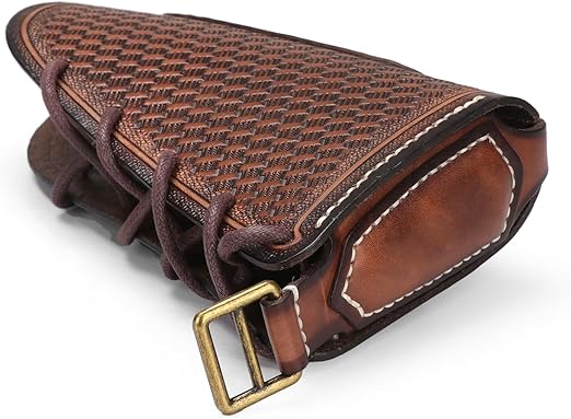 genuine leather Recoil Pad Shell Holder Hunting Strap, Pad with Matched Sling