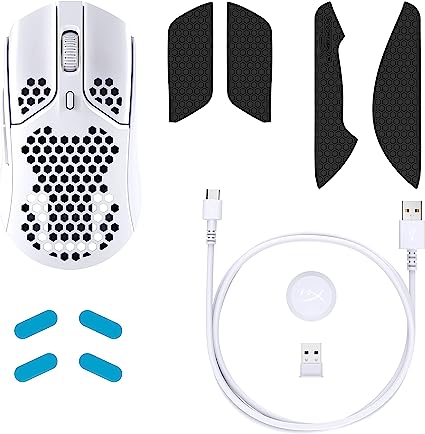 100 Hour Battery Life, 2.4Ghz Wireless, Honeycomb Shell  shell, mouse lightly but without losing durability; No more dragging feelings due to a firm  and no much more wrist pain and fatigue gained than a heavy-weight mouse.