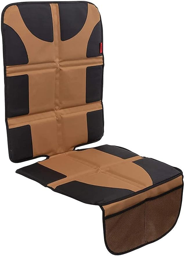 2 Large Pockets for Handy Storage, Seat Protector - Leather Seat Protectors have two built-in front-facing mesh pockets where you can store toys, treats, first-aid kits, and anything else you might need on your next automotive journey.