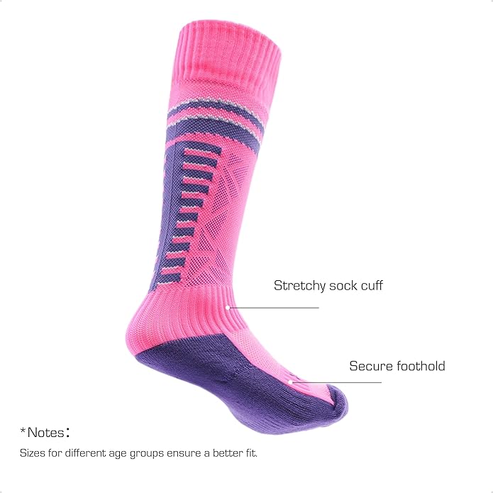 Placed Studs: Designed with carefully arranged studs, these kids’ soccer cleats provide exceptional grip and traction on grass fields. Girls Soccer Cleats Youth Firm Groud Football Shoes with Socks for Little/Big Kids