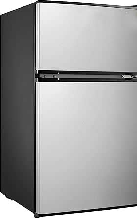 Removable Shelves for Flexible Management – the refrigerator is equipped with 2 glass shelves and one drawer so you can put items from different categories, chilled goods at their optimum temperature from 33.8℉-50.0℉(1℃-10℃