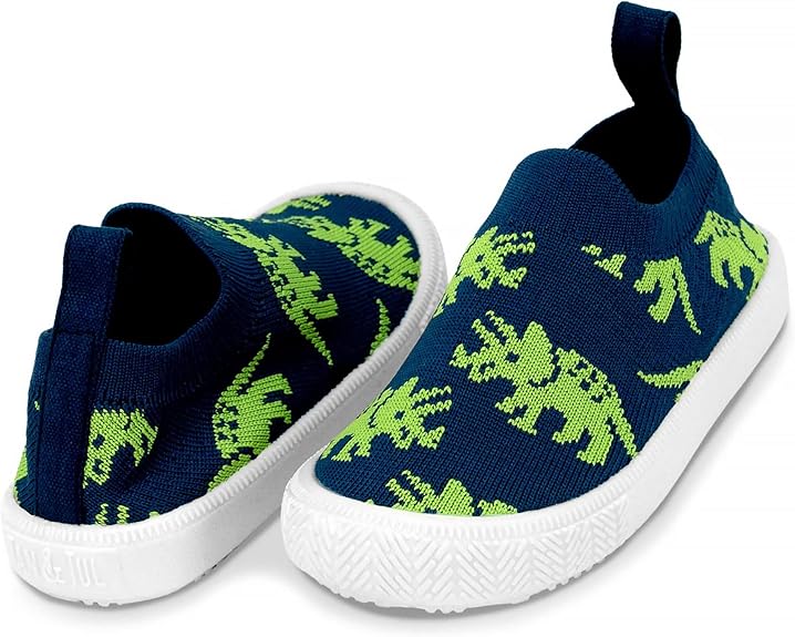 Made with breathable knit uppers, feet will stay ventilated and comfortable in these shoes. Air-cushioned EVA insoles offer extra breathability from underneath with shock absorbent comfort. Breathable Sneakers (Baby, Toddler, Little Kid)