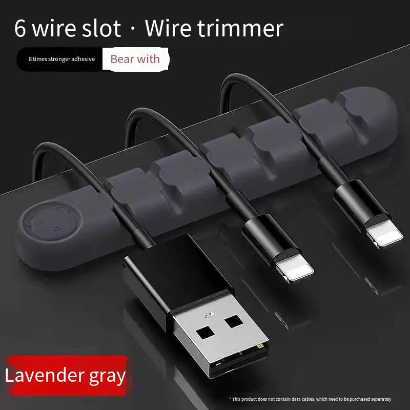 Cord Organizer, Cable Clips Cord Holder, Cable Management USB Cable Power Wire Cord Clips, Cable Organizers for Car Home, and Office