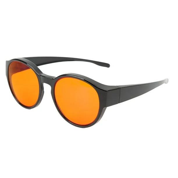 reduce the damage caused by the reflection of blue light behind the lens,Blue Light Blocking Glasses Prevent Fatigue With PC Nose Clip For Video Games Square,Round
