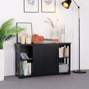 cabinet is a height-adjustable storage shelf. With such a shelf, you can manage to make the top storage space high within a range from 22cm/8.7
