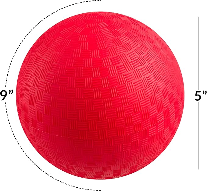 Balls for Kids and Toddlers (Pack of 4) with Hand Pump 6-inch Diameter Rubber Sport Ball Kids Outdoor - Use the included hand pump and 2-needles to easily inflate each of the sports balls