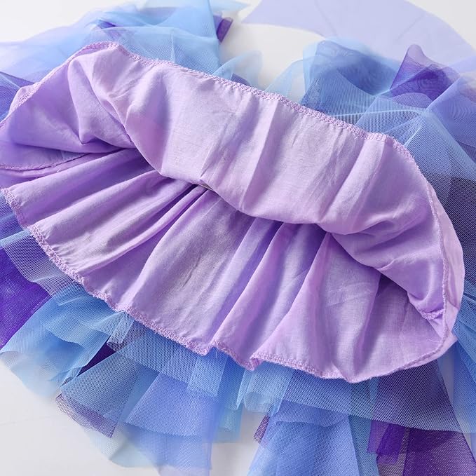 Because our skirt for girls are designed with sequins on the outside, they cannot be ironed or bleached. It is recommended to hand wash at low temperature, not suitable for machine washing.