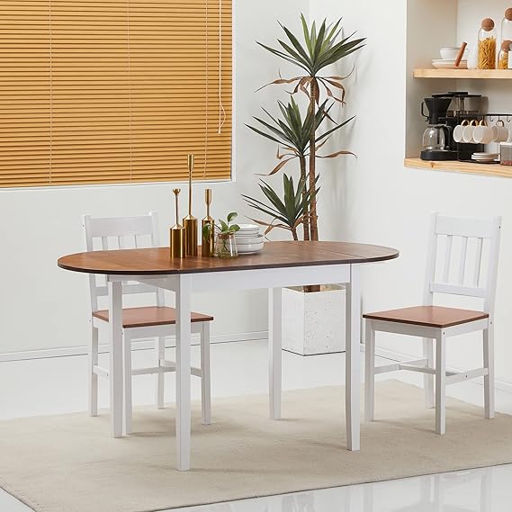his small drop leaf table is ideal for homes that need more space, design enhances your living space. With two hinged drop-down sides, Drop Leaf Tables for Small Spaces, Folding Dining Table