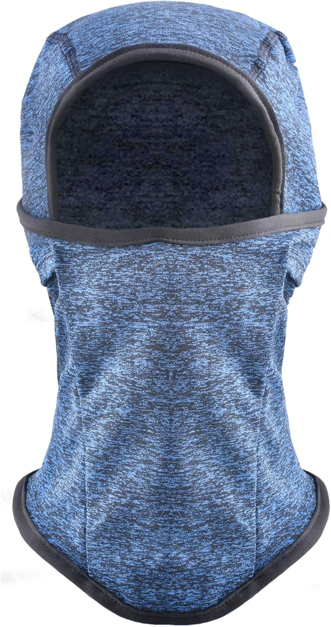 Can effectively resist rain and snow. And it is warm and breathable which is perfect head gear for outdoor activities like skiing, hiking, hunting, and trapping. Balaclava Fleece Winter Hat Neck Warmer Ski Mask